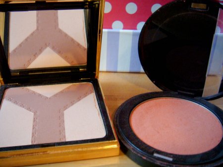 YSL palette Y, make up forever blush