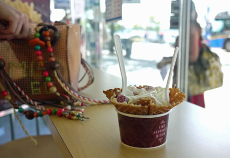 Marble Slab, Denman Street, Vancouver 冰淇淋